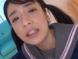 Hot Japanese schoolgirl got fucked picture 28