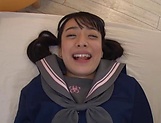 Hot Japanese schoolgirl got fucked picture 53