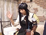 Fantasy cosplay porn on cam with Ayumi Kimito picture 12