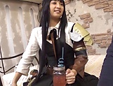 Fantasy cosplay porn on cam with Ayumi Kimito picture 14