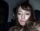 Kishida Ayumi enjoys a lovely car sex action picture 16