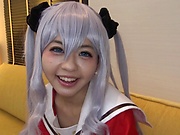 Hayama Mei looks hot in a sexy costume