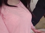 Cute teen has her gaping hole stretched