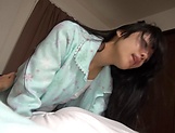 Tiny tits Aoi Ichigo passionately blows a hard pole picture 116