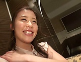 Oohinata Haruka has her shaved pussy stretched picture 26