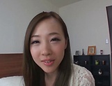 Sexy Saki Asumi gets a messy cum on face