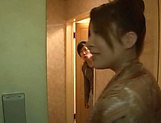 Japanese milf is fucking a stranger picture 13
