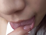 Cock craving Hasegawa Rui taste cum after giving head
