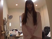 Bang-up Japanese milf Kurokawa Sarina gets fucked in a nice way