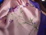 Busty woman in a kimono got fucked picture 12