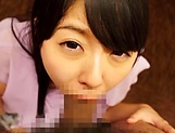 Aoi Rena gets a messy cum in mouth picture 14