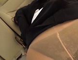 Hot office lady got fuck in a limo picture 48