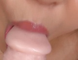 Cock loving woman is getting a facial