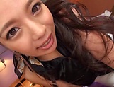 Amazing Tokyo milf with huge boobs Oda Mako gets cum on tits