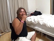 Petite hot Milf gets her gaping cunt fisted indoors