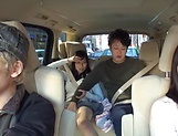 Juicy Japanese milf featured in a sleazy car sex picture 34