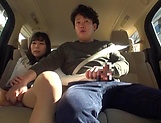 Juicy Japanese milf featured in a sleazy car sex picture 50
