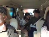 Juicy Japanese milf featured in a sleazy car sex picture 60