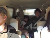 Juicy Japanese milf featured in a sleazy car sex picture 65