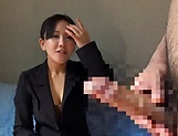 Japanese amazing wife services a throbbing dick