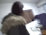 Long-haired MILF Ayami Shunka getting titfucked by an amateur guy picture 11