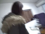 Long-haired MILF Ayami Shunka getting titfucked by an amateur guy