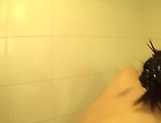 Sakai Eriko impresses during a sensual soaping