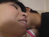 Foxy Japanese sweet princess gets a messy facial picture 21