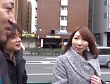 Superb threesome with Japanese married woman