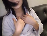 Naked Ayaka Yamada, strong vibrator porn play