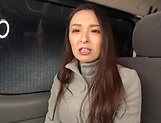 Perfect Japanese car sex with one amateur honey picture 10