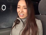 Perfect Japanese car sex with one amateur honey picture 18