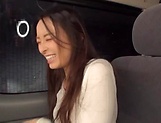 Perfect Japanese car sex with one amateur honey picture 25