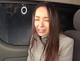 Perfect Japanese car sex with one amateur honey picture 3