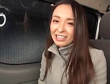 Perfect Japanese car sex with one amateur honey picture 8
