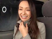 Perfect Japanese car sex with one amateur honey