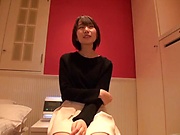 Tokyo milf with shaved pussy had sex