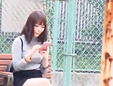 Kinky Japanese woman filmed when having sex