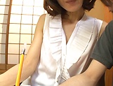 Fueki Isao amazes with her sensual masturbation show picture 11