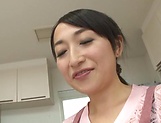 Charming Takita Eriko fucked good in naughty kitchen delight