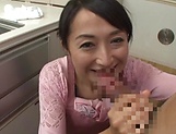 Charming Takita Eriko fucked good in naughty kitchen delight picture 63