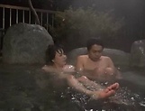 Horny Asian chick enjoys a soapy sex session
