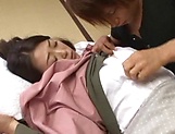 Fine ass Japanese with small tits, intense bedroom sex 