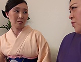 Japanese lesbians use pink sex toys to achieve orgasm