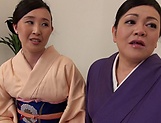 Asian lesbians Uekawa Haruko and Emura Masako enjoy toy insertions