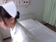 Sexy nurse Egami Shiho getting rammed well