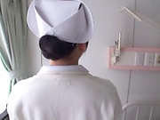 Sexy nurse Egami Shiho getting rammed well