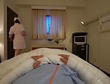 Amazing Japanese nurse Ootori Kaname gives the best sex therapy