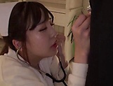 Amazing Japanese nurse had hardcore sex picture 122