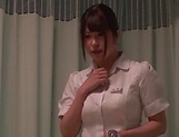 Hot Tokyo nurse got a massive creampie picture 11